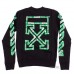 Off-White Virgil Abloh Ssense Exclusive Black 3d Diag Sweatshirt 