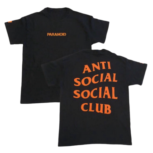 ASSC Paranoid Black Tee