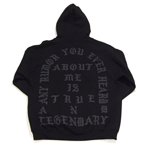 THE LIFE OF PABLO CHICAGO POP UP 2016 HOODIE "LEGENADRY"