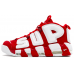 Air More Uptempo Supreme White Varsity Red