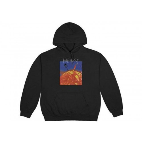 Travis Scott Highest In The Room Sun Hoodie Black