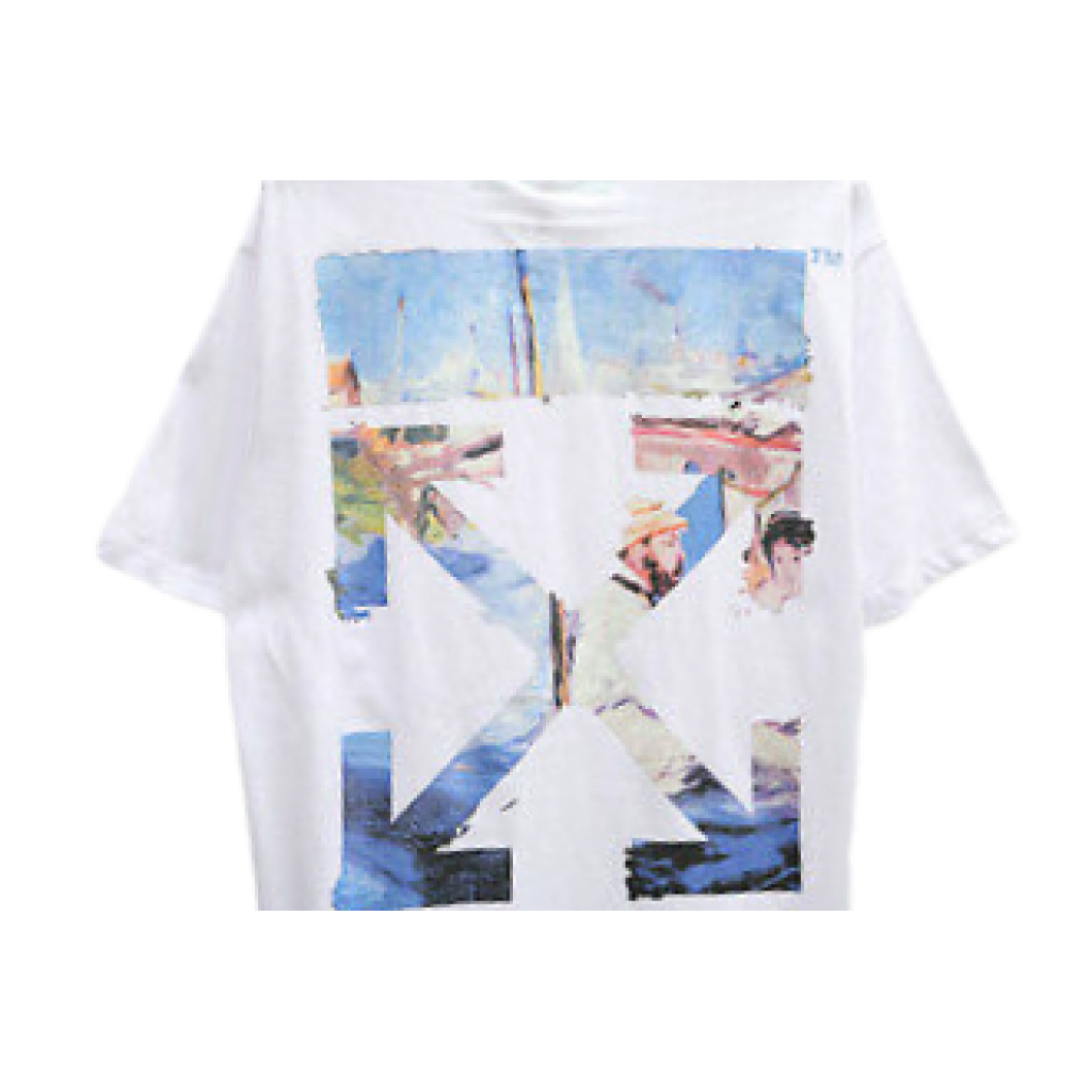 off white painting tee