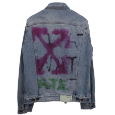 OffWhite Spray Arrows Denim Jacket