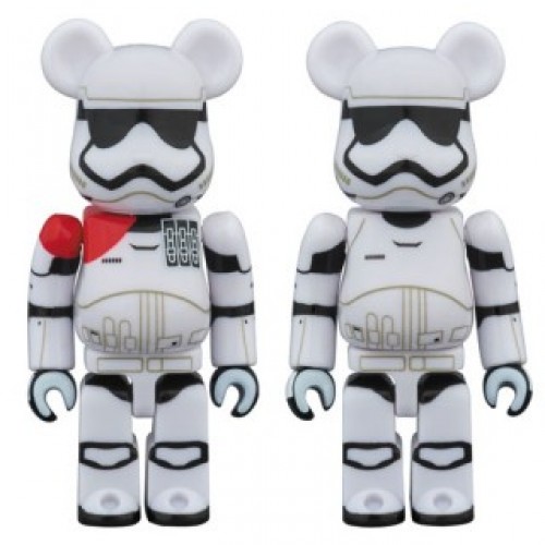 BE@RBRICK STAR WARS 2pack FIRST ORDER STORMTROOPER & OFFICER bearbrick 