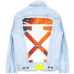 OFF-WHITE Slim Denim Jacket 