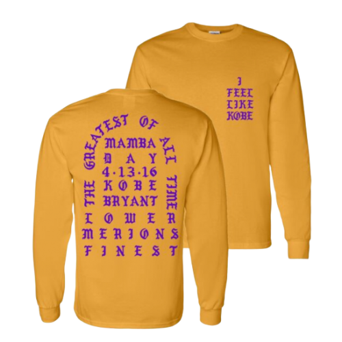 I Feel Like Kobe Kanye West Long Sleeve Tee