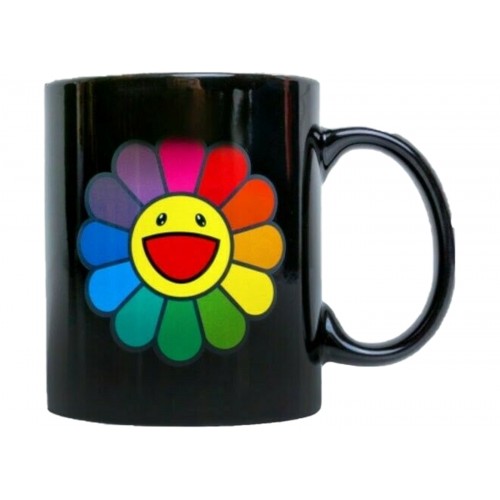 Takashi Murakami ComplexCon Hot/Cold Flower Mug Black