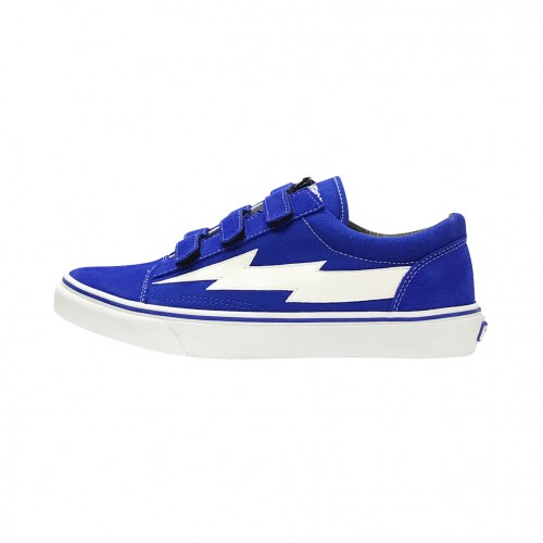 REVENGE X STORM CANVAS x SUEDE STRIPE BLUE