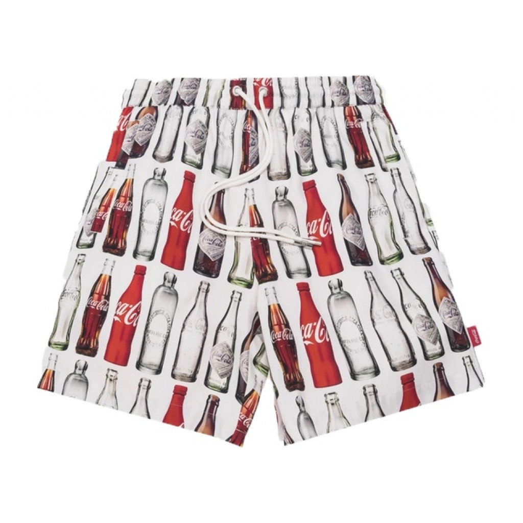 Kith x Coca Cola Bottle Print Hardaway Shorts by Youbetterfly