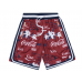 Kith x Coca Cola Basket Ball Red Shorts