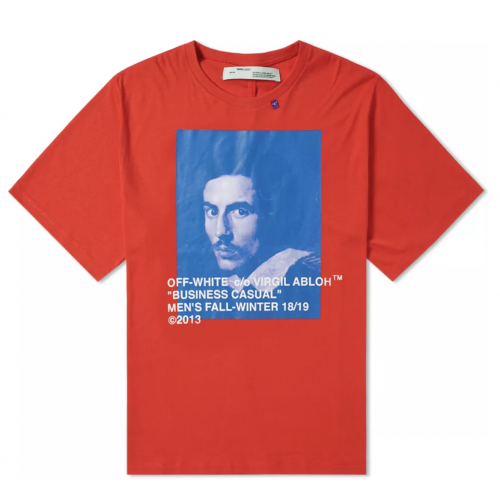 Off White Bernini Tee Red