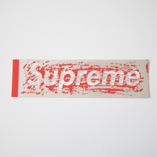 Supreme Scratch Off Box Logo Sticker