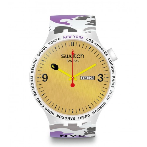 Swatch X Bape New York Watch