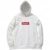 Supreme Box Logo Hoodie White