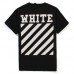 Off white classic white box black tshirt