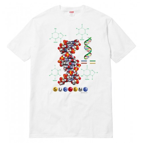 Supreme DNA Tee White