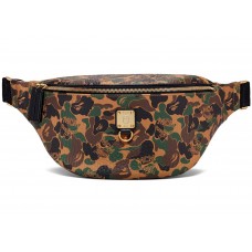 MCM X BAPE Belt Bag Camo