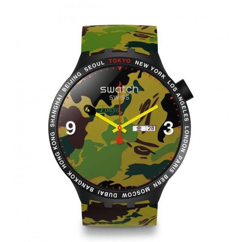 BAPE X SWATCH BIG BOLD TOKYO