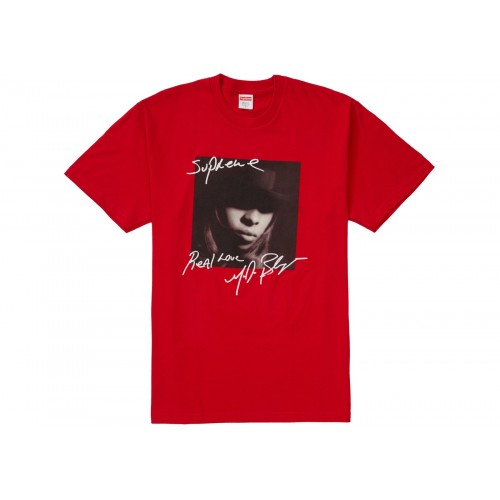 Supreme Mary J Blige Tee Red Tee 