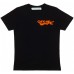 OFF-WHITE ORANGE LOGO IMPRESSIONISM TSHIRT