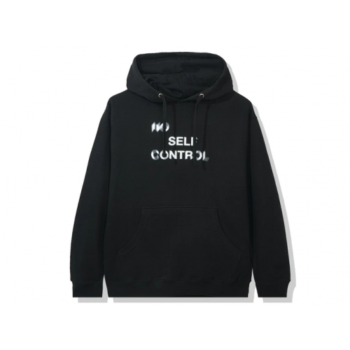 Anti Social Social Club Spiral Hoodie Black