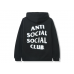 Anti Social Social Club Spiral Hoodie Black