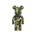 Bathing Ape Green Camo x Bearbrick 1000%