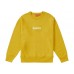 Supreme Box Logo Mustard Crewneck