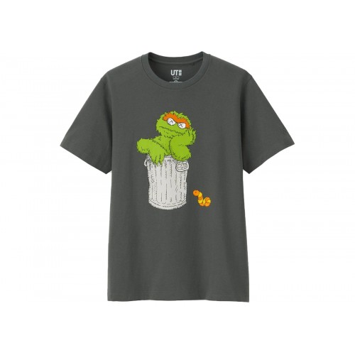 Kaws x Uniqlo Sesame Street Oscar the Grouch