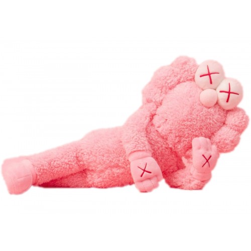 KAWS BFF PINK PLUSH NUMBERED 