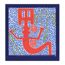 Keith Harring Untitled 1984 Poster