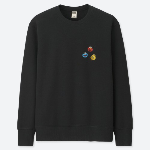 Kaws x Sesame Sweatshirt Black 