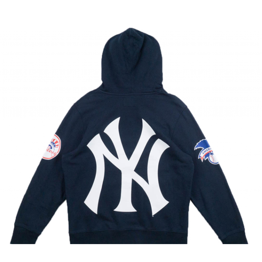 Supreme X New York Yankees Hoodie by Youbetterfly