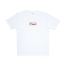 Supreme Takashi Murakami COVID-19 Relief Box Logo Tee White