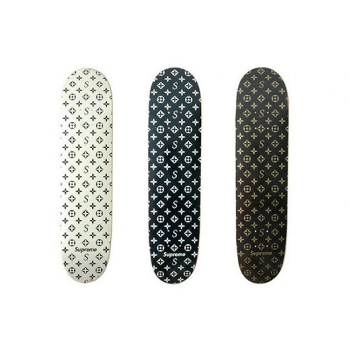 Ovrnundr on X: Supreme released a Louis Vuitton-inspired set of skate  decks in 2000, which ended up being discontinued due to a cease &  desist from the luxury brand over the use