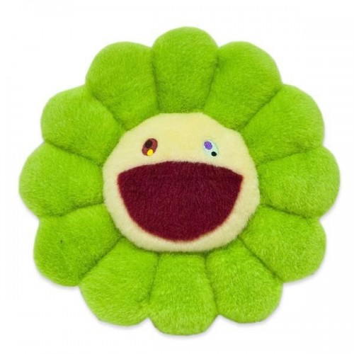 Murakami Green Plush Pillow 