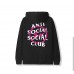 Anti Social Social Club X Fragments Pink Logo Hoodie