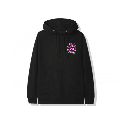 Anti Social Social Club X Fragments Pink Logo Hoodie