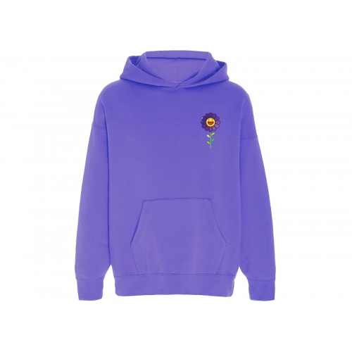 J Balvin Morado x Takashi Murakami Flower Hoodie Purple