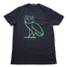 OVO Liquid Metal Green Owl Tee 