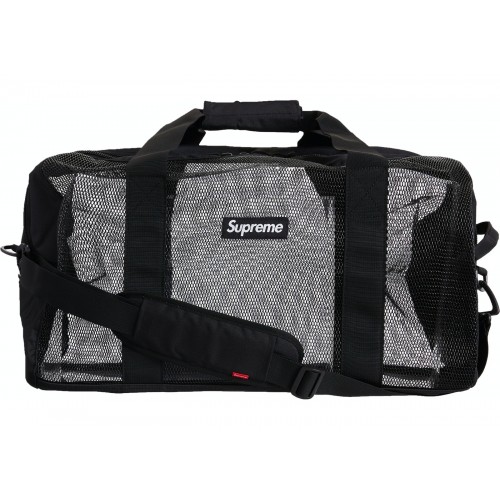 Supreme Black Net Duffle SS20 