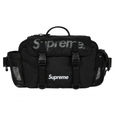 Supreme Mesh Waist Bag Black SS20