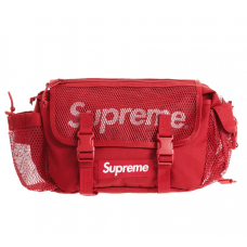 Supreme Mesh Waist Bag Red SS20