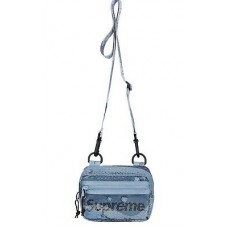 Supreme Mesh Side Bag Blue Camo SS20