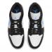 (W) Jordan 1 Low Black University Blue White