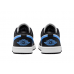 (W) Jordan 1 Low Black University Blue White