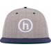 Hidden H Logo Hat Grey/Navy