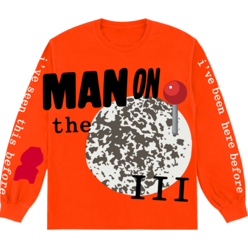 Kid Cudi CPFM For MOTM III Return 2 Madness T-Shirt Orange