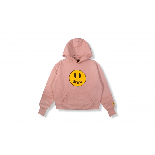 Drew House Mascot Deconstructed Hoodie Rusty Rose