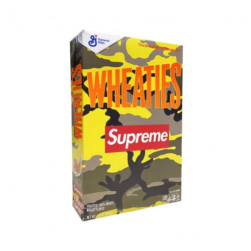 Supreme Wheaties Cereal Box Orange Camo